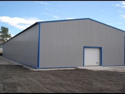 Установка ангара